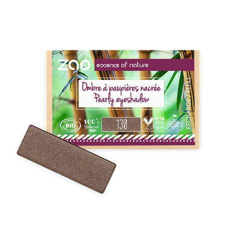 Ombre à paupières rectangle 130 Marron intense