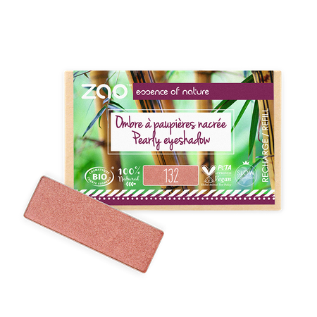Ombre à paupières rectangle 132 Rose pêche