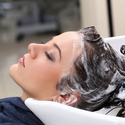 Shampoing + soins + brushing cheveux court