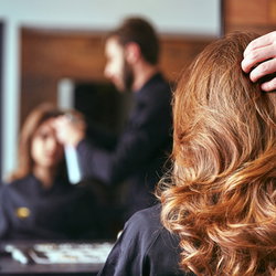 Méches ou balayage shampooing séchage mi long