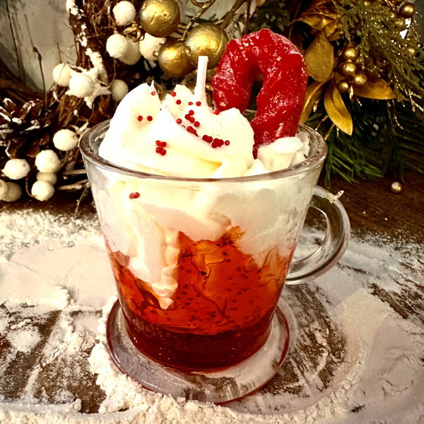Bougie tasse Sucre d'Orge
