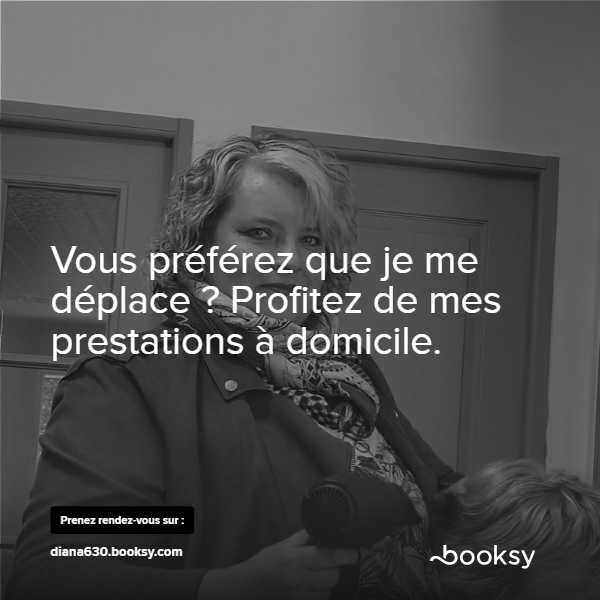 Diana coiffure à domicile : photo 1