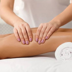 Le massage des jambes