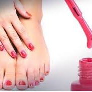 ONGLES VERNIS Pieds (pose de vernis classique)
