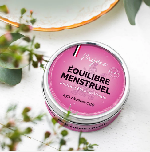 Elixir de Vénus (Cycle Menstruel) – 25% CBD
