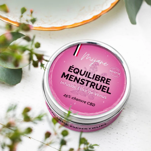 Elixir de Vénus (Cycle Menstruel) – 25% CBD