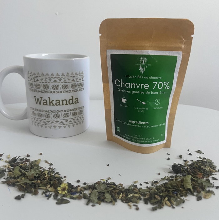 Infusion Wakanda Chanvre – 70% CBD