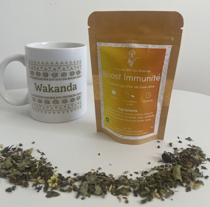 Infusion Wakanda Boost Immunité – 25% CBD