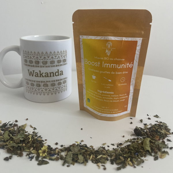 Infusion Wakanda Boost Immunité – 25% CBD