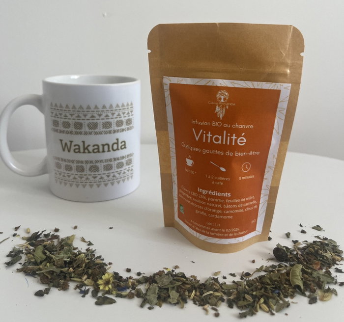 Infusion Wakanda Vitalité – 25% CBD