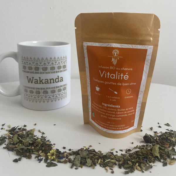 Infusion Wakanda Vitalité – 25% CBD