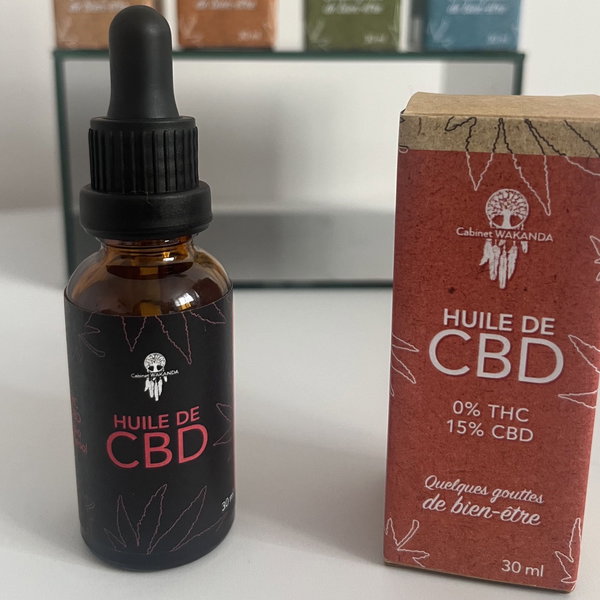 Huile Wakanda 15% – 30ml