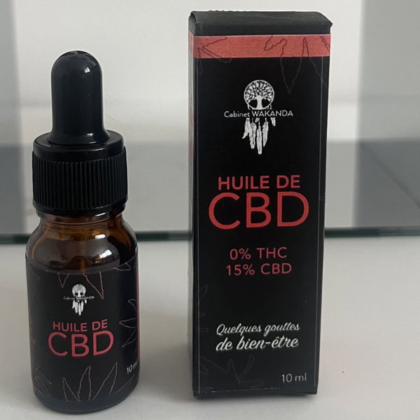 Huile Wakanda 15% – 10ml