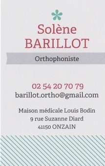 Orthophoniste Barillot Solène