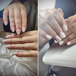 Gainage gel sur ongle naturel + French / Babyboomer