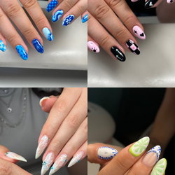 Nail Art détaillé 10 doigts