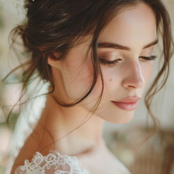 Maquillage mariée occidental