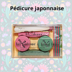 Soin des ongles japonaise pieds