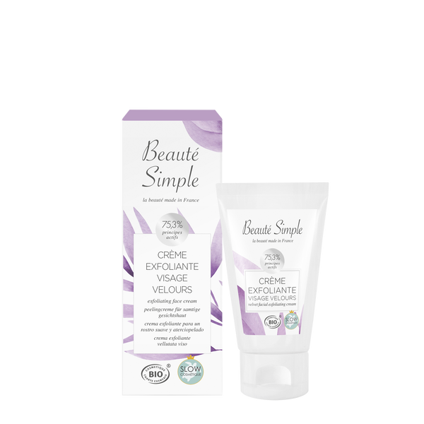 Crème Exfoliante Visage Velours Beauté Simple