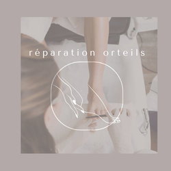 Réparation ongles orteil ✨