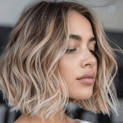 cheveux mi long jusqu'aux épaules
