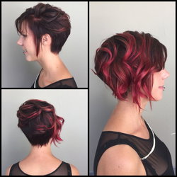cheveux court jusqu'aux oreilles