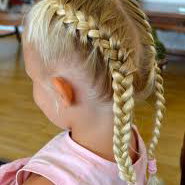 L' étoile Tressée (Nattes et tresses simple)