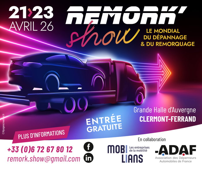 MUTUAIDE - SALON REMORK'SHOW - 21 au 23 avril 2026 - Grande Halle d'Auvergne - CLERMONT-FERRAND : photo 2