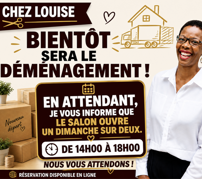 Chez Louise geste ta coiffure