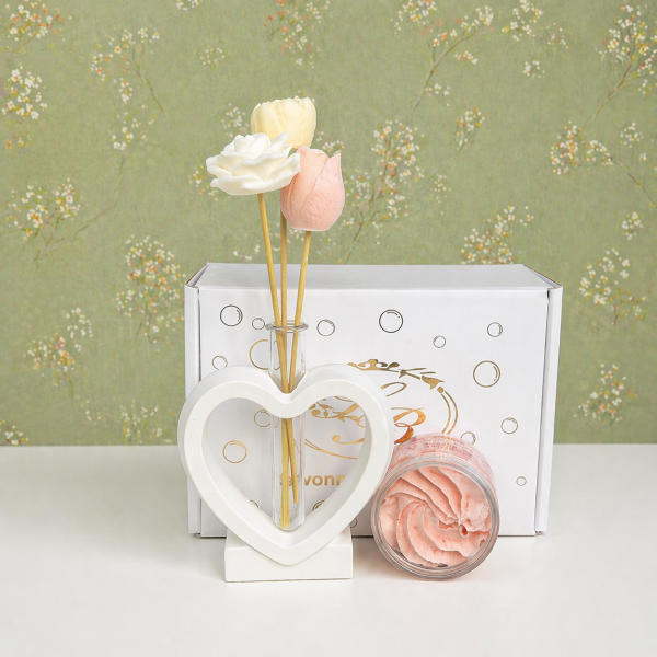 Coffret soliflore et chantilly de douche