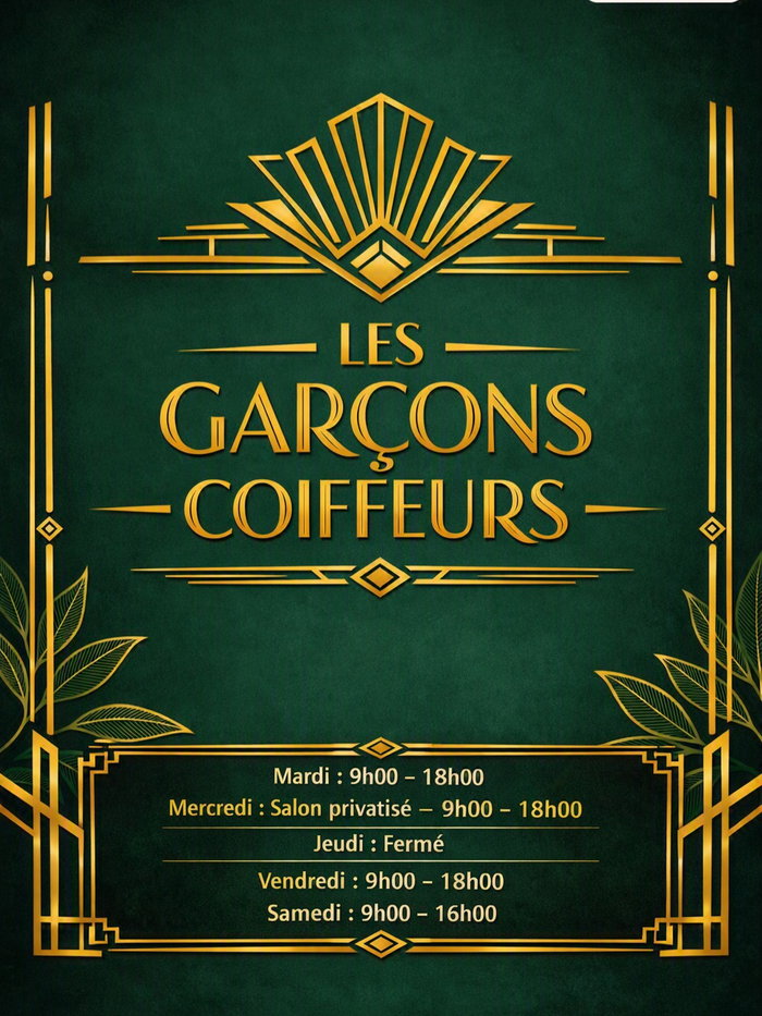 LES GARÇONS COIFFEURS
