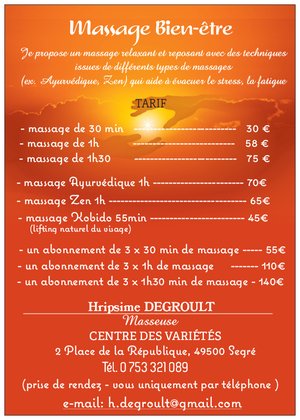 Massage Bien Etre : photo 2