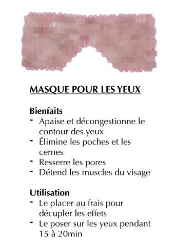 Masque des yeux