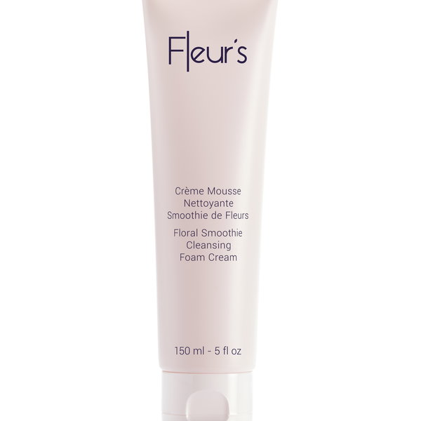 Crème mousse nettoyante smoothie de fleurs
