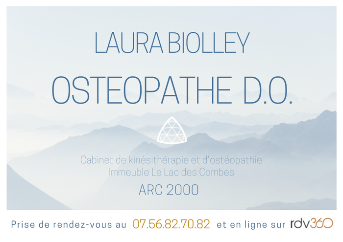 Laura Biolley - Ostéopathe ARC 2000