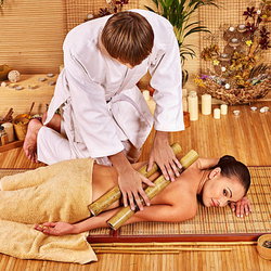 Massages corps aux bambous 45min