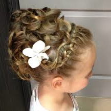chignon fête