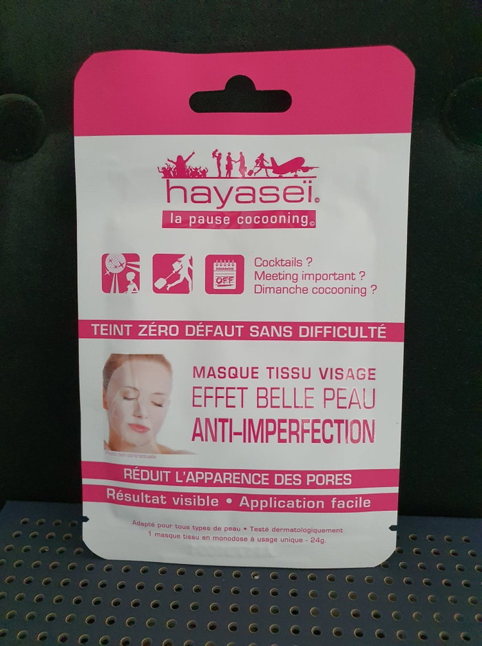Masque Hayaseï - anti imperfections