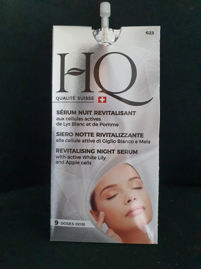 Sérum revitalisant du soir - HQ suisse - 9 doses