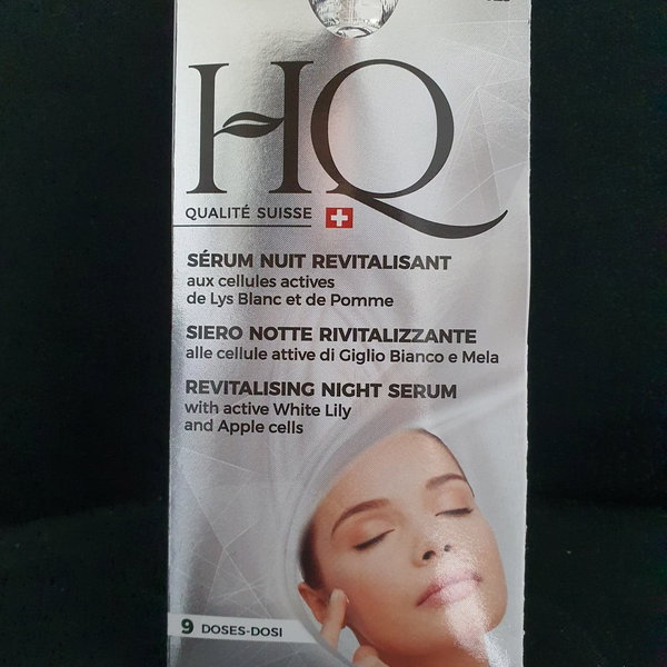 Sérum revitalisant du soir - HQ suisse - 9 doses