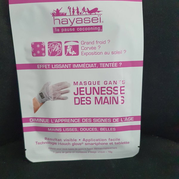 Hayaseï masque mains