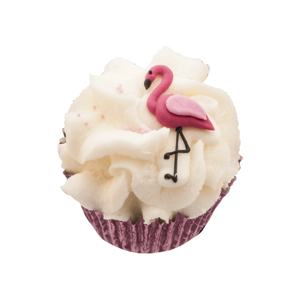 Triple Cupcake Flamingo