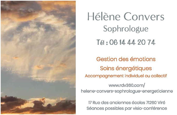 Hélène CONVERS Sophrologue énergéticienne : photo 3