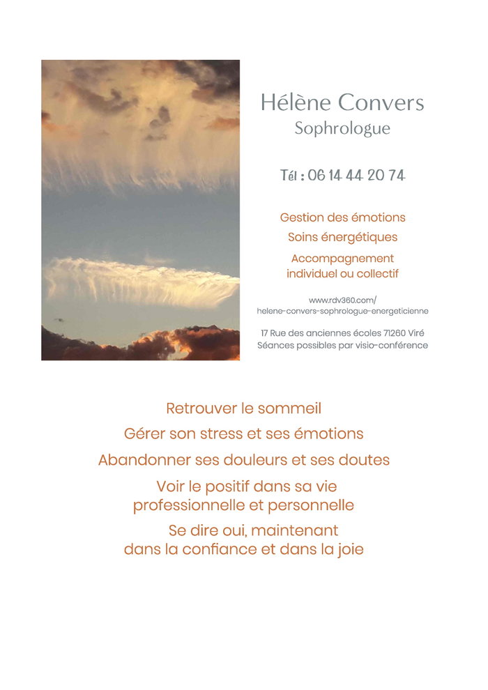 Hélène CONVERS Sophrologue énergéticienne : photo 4