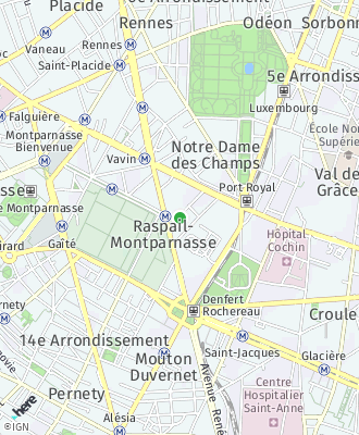 Plan d'accés Calice