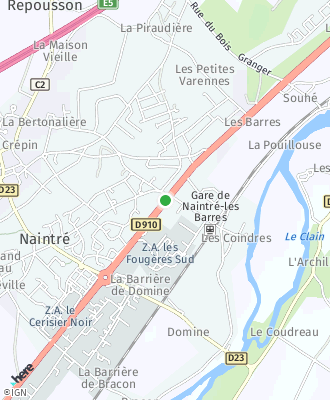 Plan d'accés Escale Nature