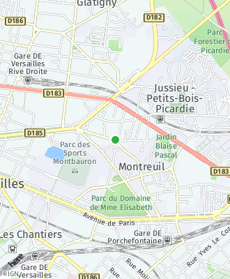 Plan d'accés Alpha Optique Versailles