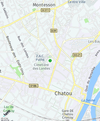 Plan d'accés Guichet unique - Ville de Chatou