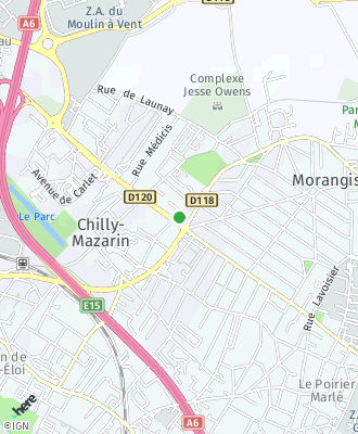 Plan d'accés Massages Bien-être Chilly