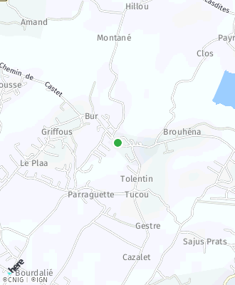 Plan d'accés Mairie de Serres-Castet